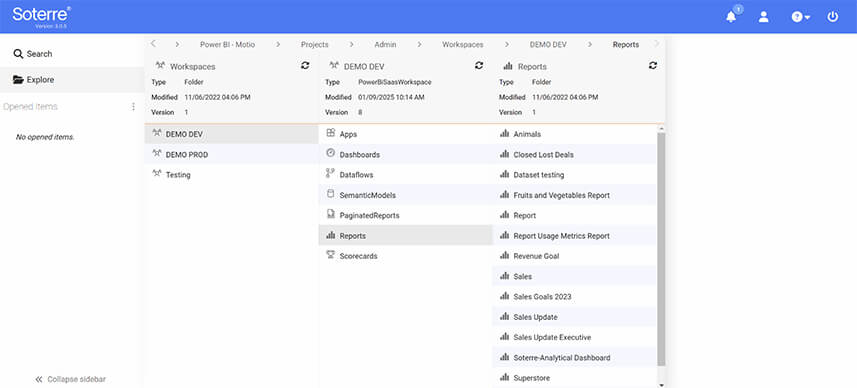 Soterre for Power BI