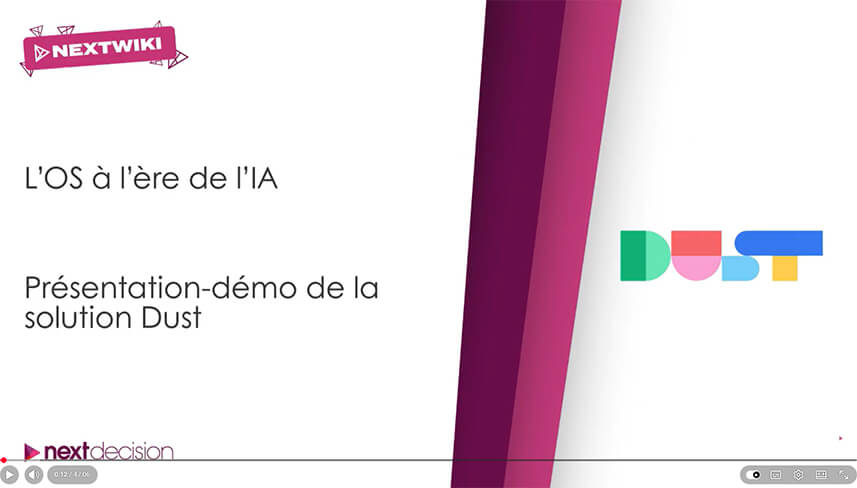 L'OS à l'ère de l'IA | Présentation-démo de la solution Dust 