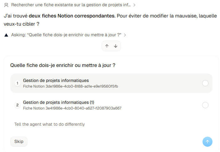 Créer un agent IA avec Dust pour synthétiser et sauvegarder vos notes dans Notion