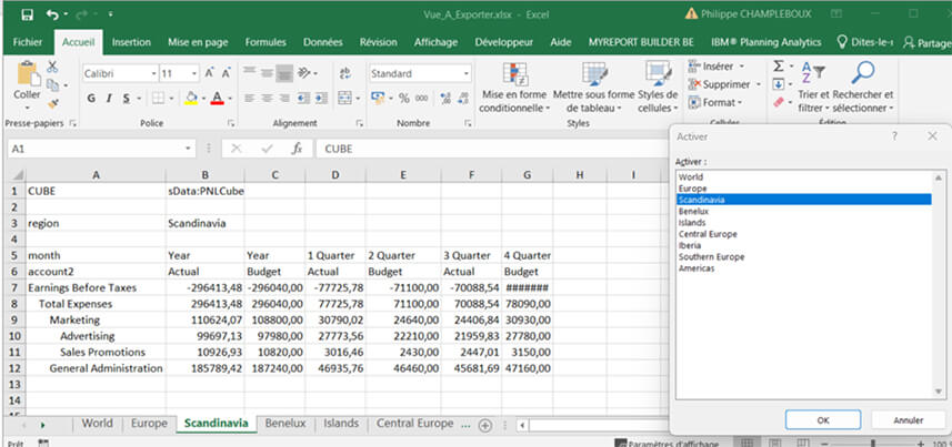 Nouveautés Planning Analytics 2025-2026