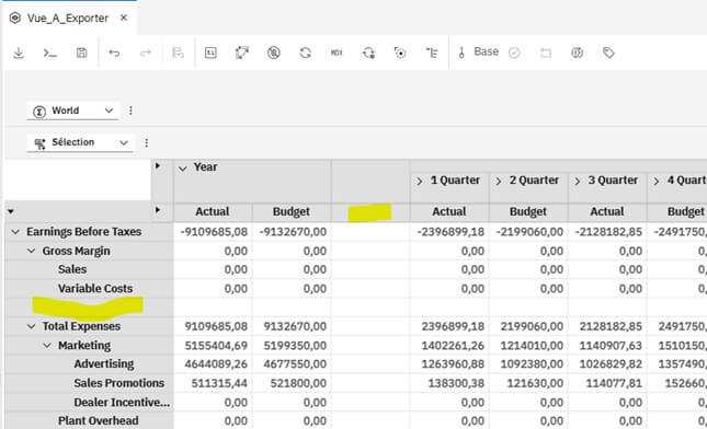 Nouveautés Planning Analytics 2025-2026