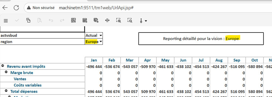 Planning Analytics - Les API URL de Tm1Web