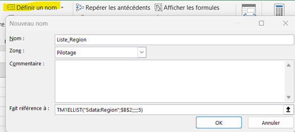 Générer un book de reporting dans Planning Analytics