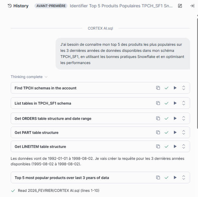 Les nouveautés Snowflake Février 2026