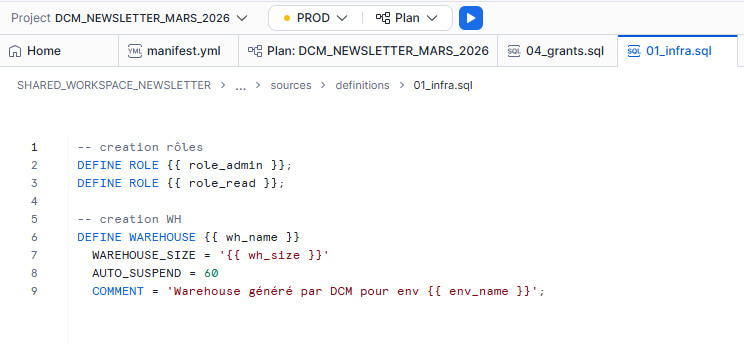 Les nouveautés Snowflake Mars 2026