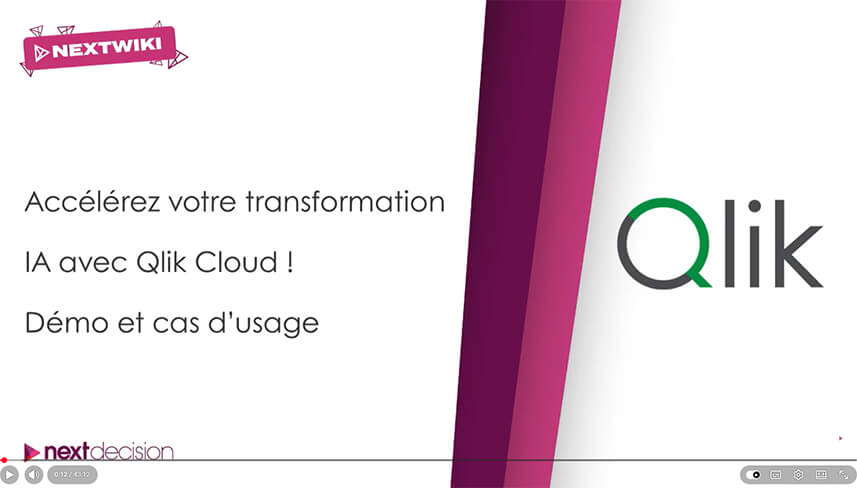 Accélérez votre transformation IA avec Qlik Cloud !