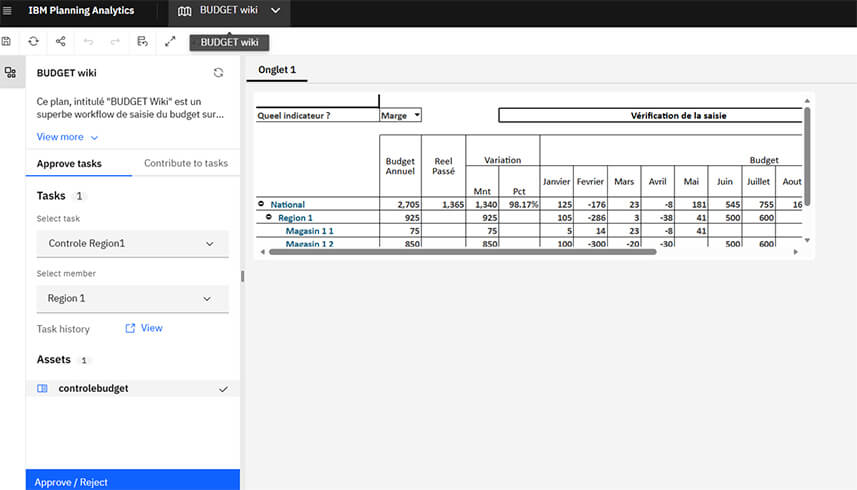 Planning Analytics - La gestion des workflows au sein du Workspace